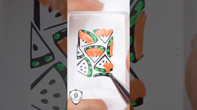 Creative Nails Art Tutorial - Spider Gel Nails Design - 1989Nails 9 #Short смотреть онлайн