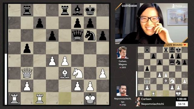 FIDE World Chess Championship Game 7 | Carlsen vs. Nepo смотреть онлайн