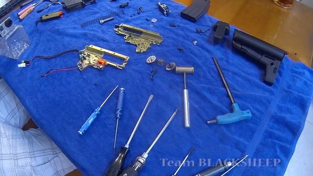 Krytac Trident CRB - Complete Gearbox Guide (disassembly - assembly) смотреть онлайн