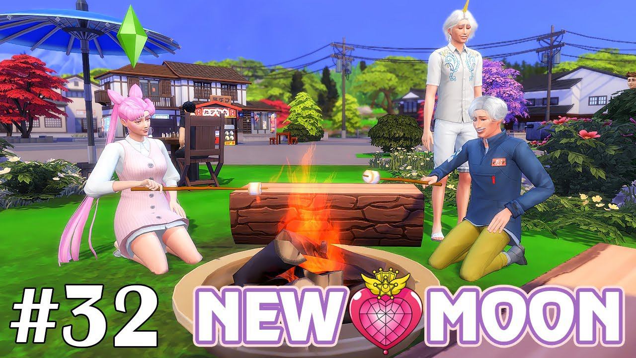 Шашлыки с подписчиками - The Sims 4 - New Moon #32 смотреть онлайн