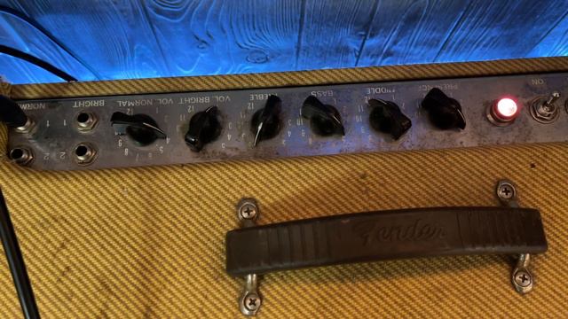 Pushing A Fender Bassman With Overdrive