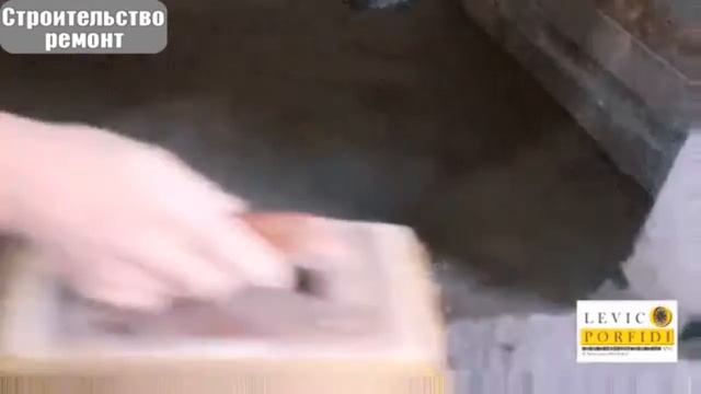 Кладём камешки вместо плитки под камин. смотреть онлайн