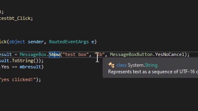 Get started with WPF: Message box смотреть онлайн