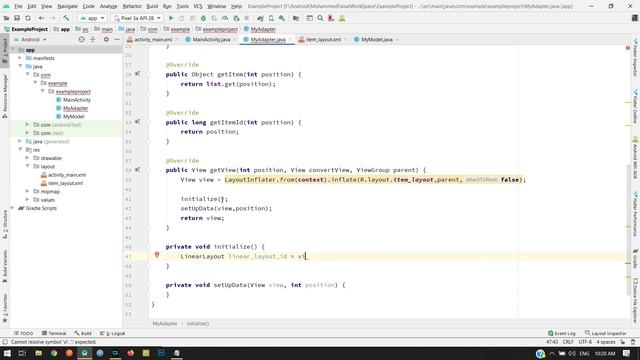 Create ListView using BaseAdapter with Item OnClickLister in Android Studio latest смотреть онлайн