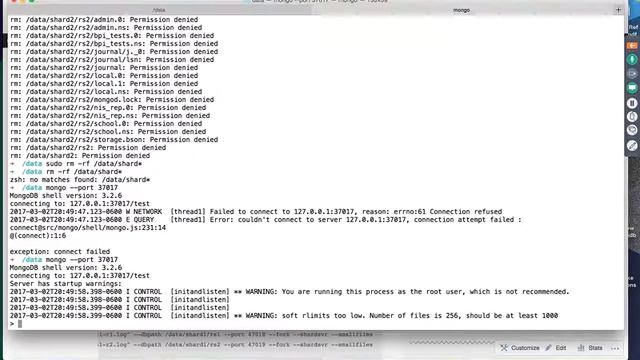 MongoDb Tutorial - 25: How to setup Mongo Db replica set on local box смотреть онлайн