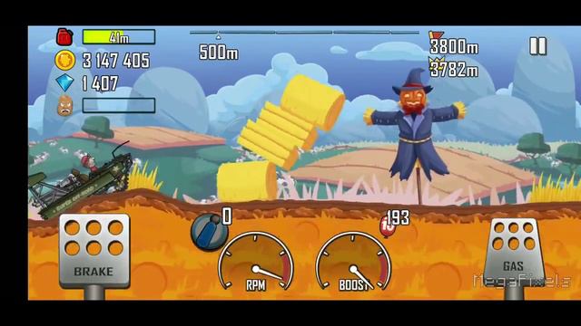 Hill Climb Racing - Surviving the Potato Man! смотреть онлайн