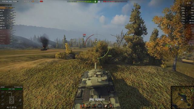 T57 Heavy. Тихонько идем и караем все живое смотреть онлайн