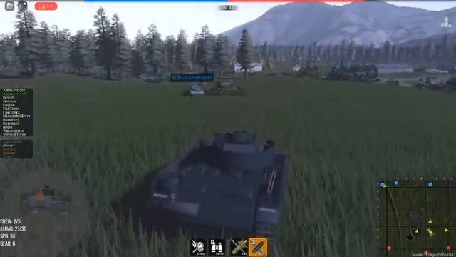 Играю в Cursed Tanks Simulator! Roblox смотреть онлайн