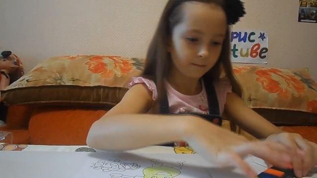 Рисуем картину пальчиковыми красками (We are drawing a picture with finger paints) смотреть онлайн