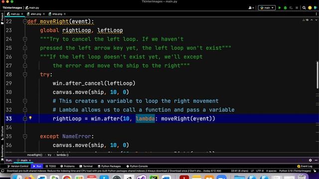 Python Tkinter: Fluid Motion смотреть онлайн
