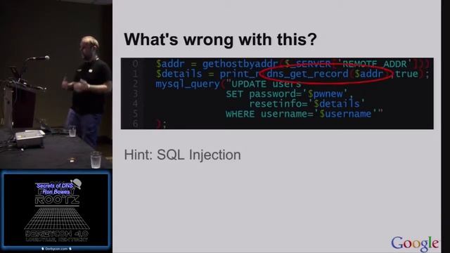 t401 Secrets of DNS Ron Bowes смотреть онлайн