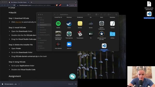 Text Editors - Foundations - The Odin Project смотреть онлайн