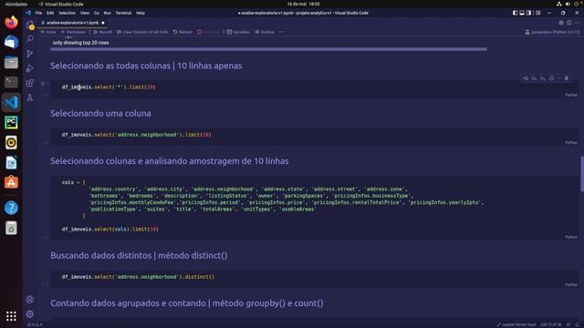 LINUX PARA PROGRAMAÇÃO PYSPARK смотреть онлайн