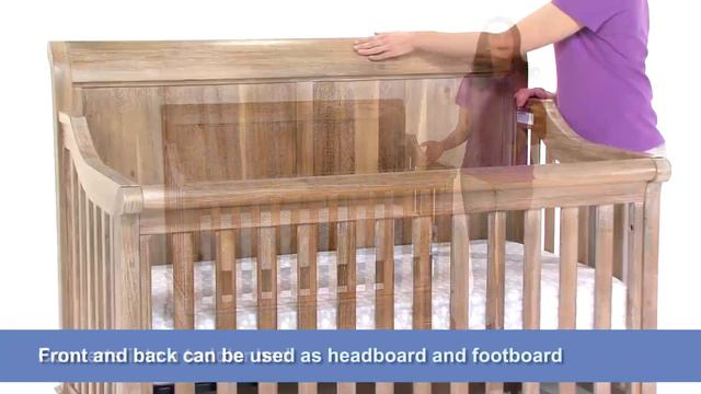 Bertini Pembrooke Convertible Crib Collection смотреть онлайн