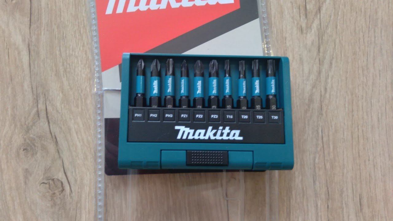 Набор бит для шуруповерта Impact Black 50 мм Makita E-12011 смотреть онлайн