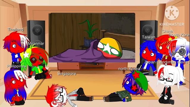 Countryhuman react to Meet the east ( gacha club ) смотреть онлайн