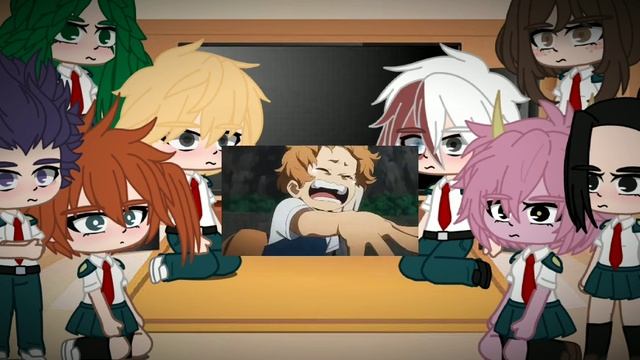 ?⛓️×Class 1B-1A React To Bakugou & Deky VS Nine×⛓️?