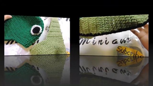 DIY DINOSAUR CROCHET HAT FOR BEGINNERS смотреть онлайн