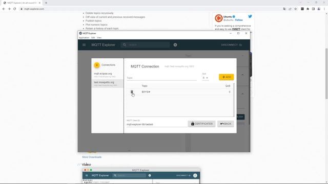 Tutorial configuración MQTT Explorer смотреть онлайн