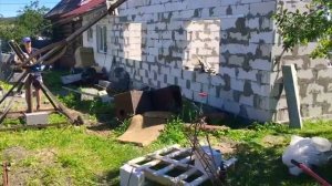КРАН СВОИМИ РУКАМИ Самодельный кран для строительства дома КРАН ДЛЯ ГАЗОБЛОКА строим сами