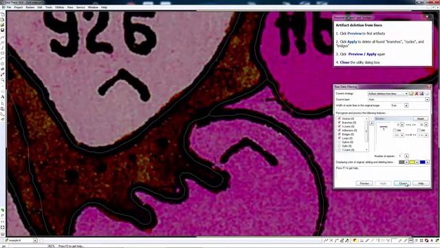 Soil Maps. Automatic Digitization Of Polygonal Coverage With Attributive Data.