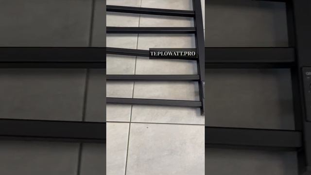 Дизайнерский электрический полотенцесушитель зигзаг Alex ширина 530мм высота 790мм от TEPLOWATT.PRO смотреть онлайн