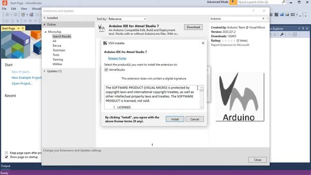Installing Atmel Studio and Visual Micro for Arduino смотреть онлайн