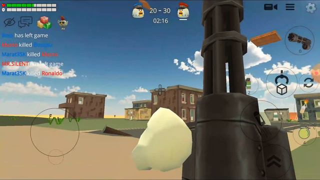 видео по игре Chicken Gun с микрофоном смотреть онлайн