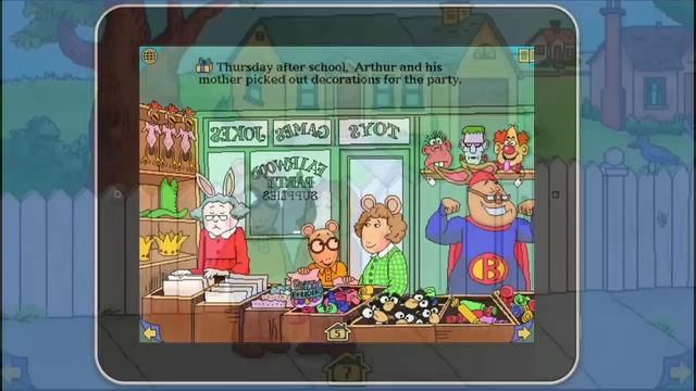 Arthur's Birthday - interactive storybook from Wanderful смотреть онлайн