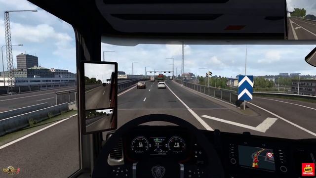 [ETS2 1.49] GamePlay | Grünes Matschgemüse | Växjö (S) - Utenen (LT) | Scania 730 S смотреть онлайн