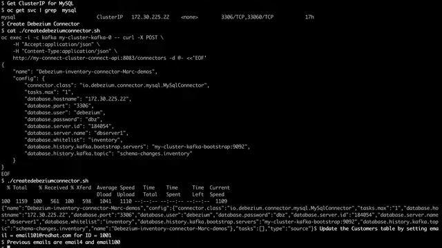 6 - CodeReady Containers - OpenShift4.1 - Change Data Capture solution with Debezium and Kafka смотреть онлайн
