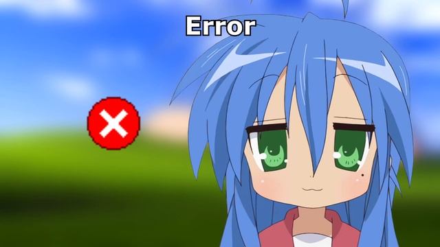 Konata mimicking the sounds of Windows XP смотреть онлайн