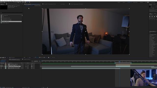 Advanced Outfit Transformation Effect in After Effects смотреть онлайн