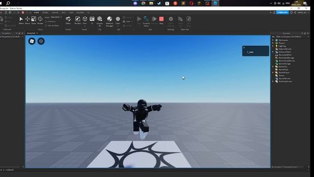 Как Сделать без полезную игру в Roblox Studio *Как сделать камеру, как убрать курсор* смотреть онлайн