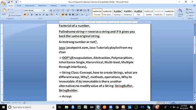 How to prepare for Selenium Interview and Java Interview смотреть онлайн