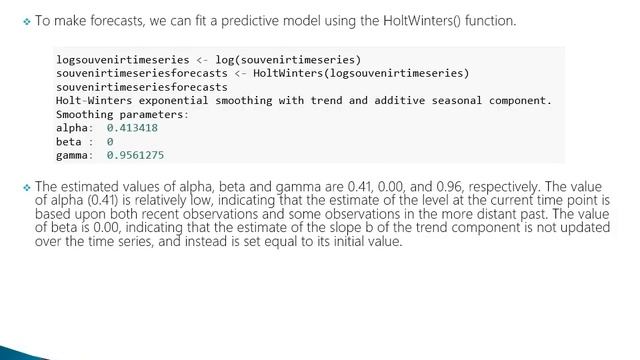 Data Science - Part X - Time Series Forecasting смотреть онлайн