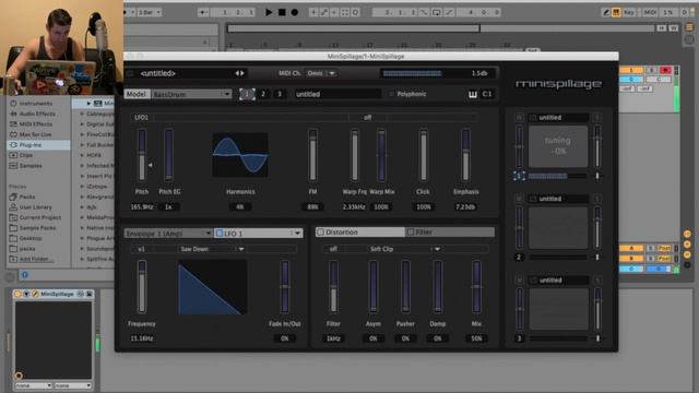 Minispillage - FREE Drum Synthesizer VST Plugin смотреть онлайн