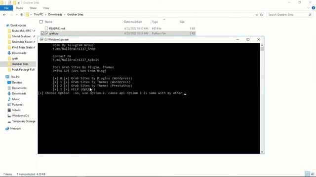Grab Sites By Plugin, Themes Priv8 API (API Not From Bing) смотреть онлайн