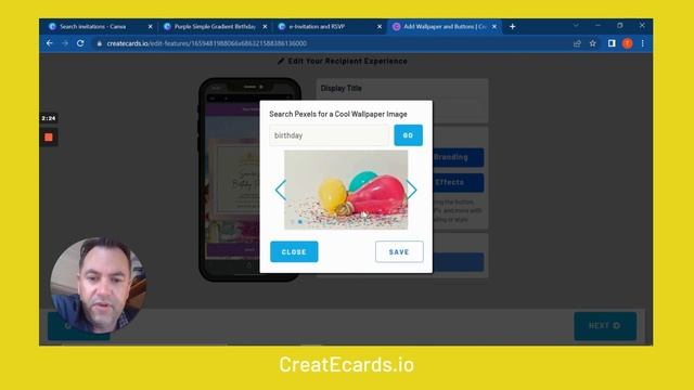 How to Create INVITATIONS AND COLLECT RSVP’s for FREE | Canva + CreatEcards Tutorial смотреть онлайн