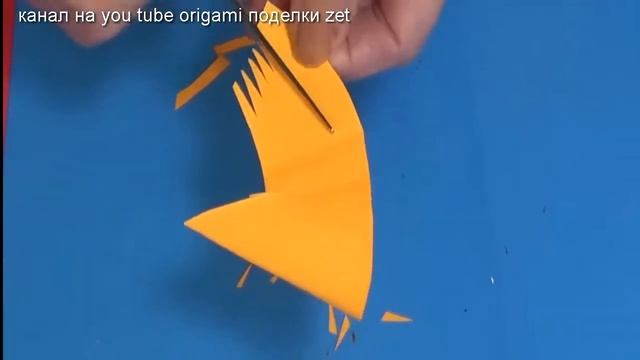 легкое оригами цыпленок как сделать смотреть онлайн