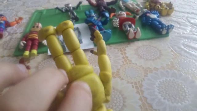 Рассматриваем мои фигурки (фнаф минус или другие фигуры загадочных личностей спрятаных в куклах) смотреть онлайн