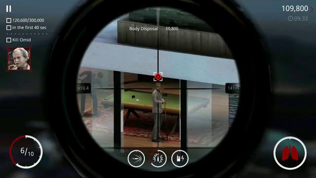 Hitman Sniper : Get a score of 300000 within first 40 seconds GameAddict смотреть онлайн