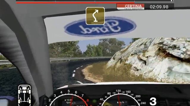 CMR5 , race Ford Sierra RS 500 Coswort+ Logitech Driving Force GT смотреть онлайн
