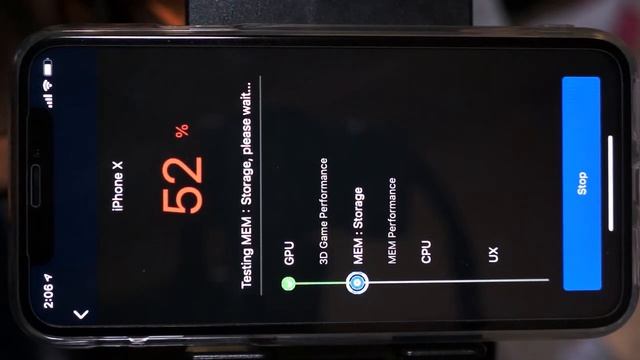 IPhone X (iOS 14.4.2) AnTuTu Benchmark