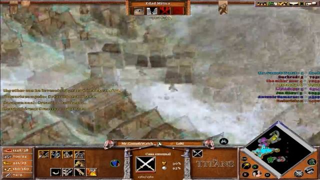 Age of Mythology Titans - 8 Players FFA Online Game #3 - Gameranger смотреть онлайн