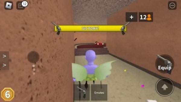 Leveling up as a [mm2] mobile max player montage