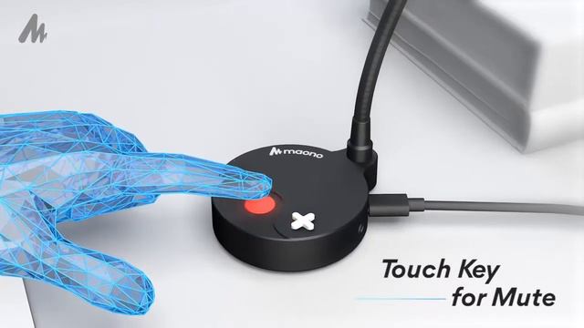 Maono AU-GM10 Gooseneck Microphone смотреть онлайн