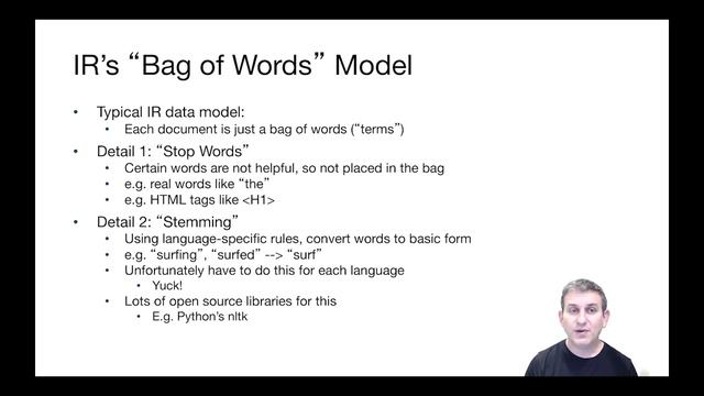 Lecture 15 Part 2 Bag of Words смотреть онлайн