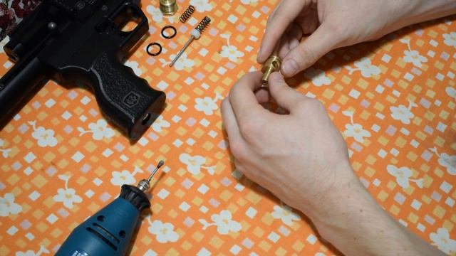 Крюгерка Снайпер 6,35 Доработка Часть2 (Клапанная группа) смотреть онлайн