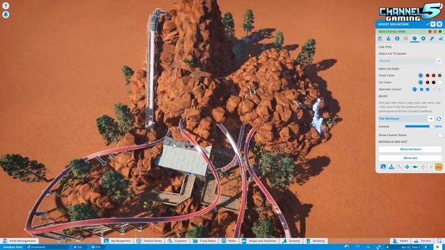 Ghost Mountain! Coaster Spotlight 560 #PlanetCoaster смотреть онлайн